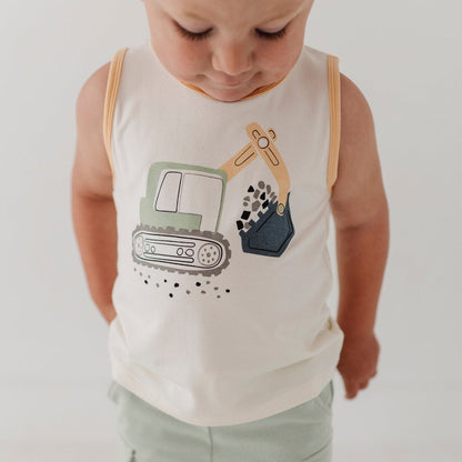 Bamboo Viscose Boy's Tank Top - Various Designs | Babysprouts