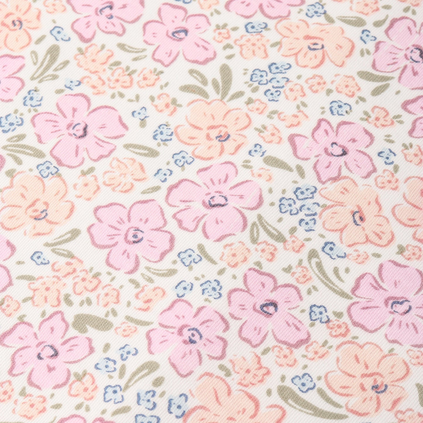 Organic Cotton Flutter Dress - Peony