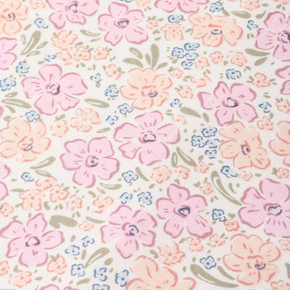 Organic Cotton Flutter Dress - Peony