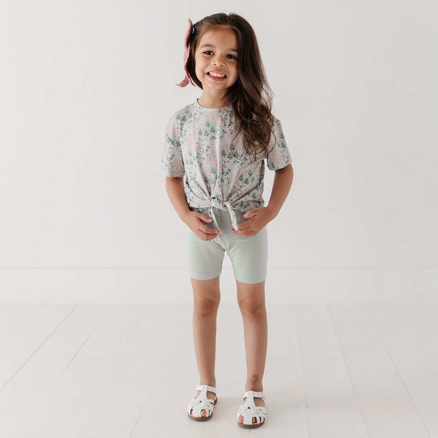 Girls Bamboo Viscose Biker Shorts - Active Kids Shorts | babysprouts