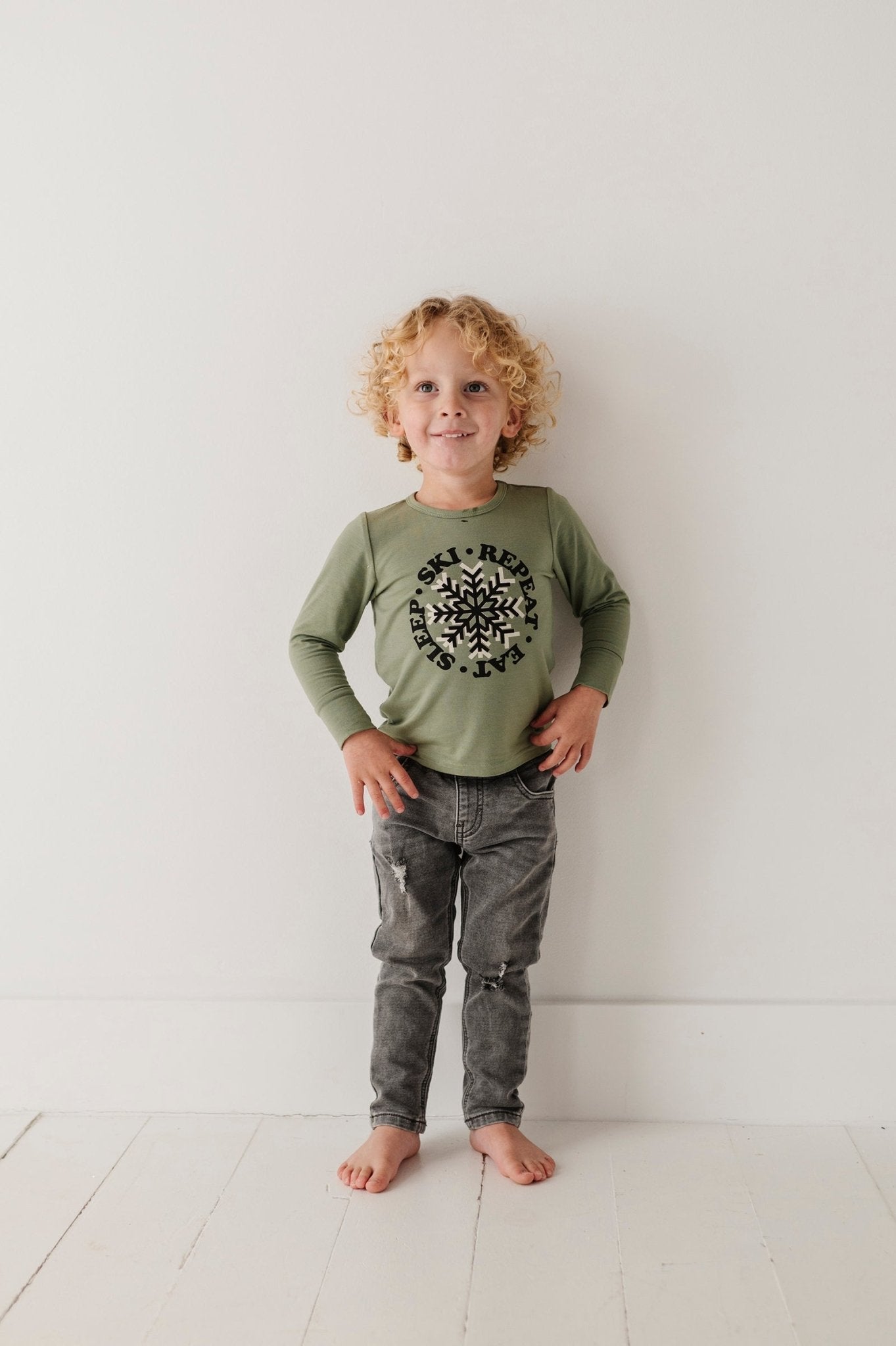 Slim Denim Jeans - Gray