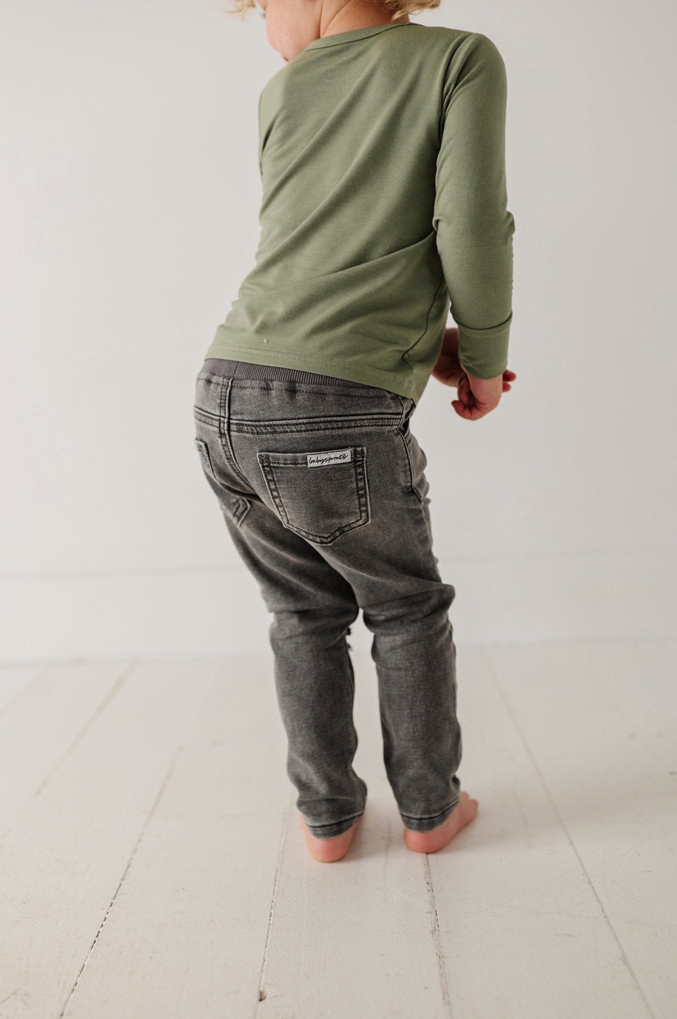 Slim Denim Jeans - Gray