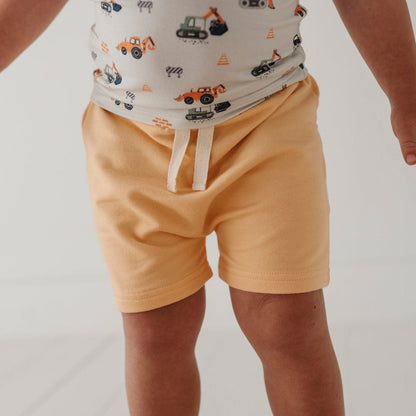 Kids Bamboo Terry Harem Shorts | babysprouts