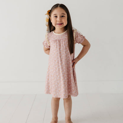 Girls Bamboo Viscose Nightgown - Soft Kids Sleepwear | babysprouts