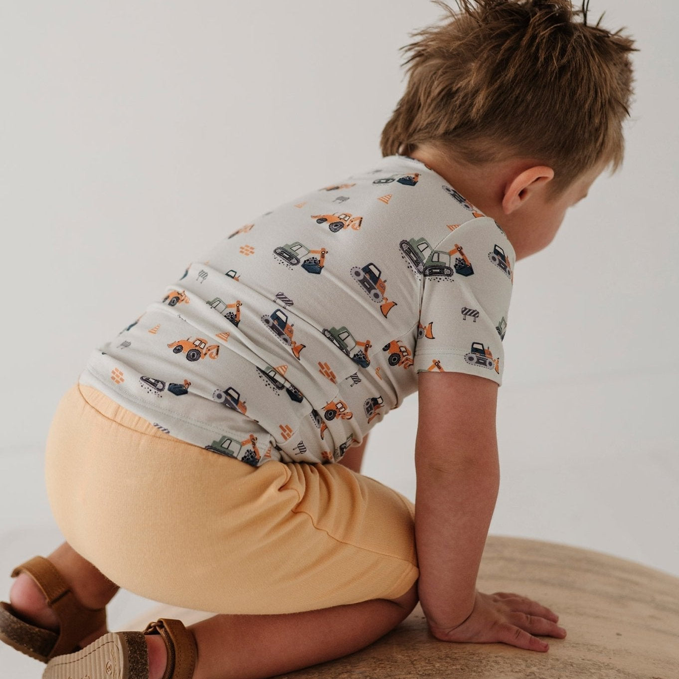 Kids Bamboo Terry Harem Shorts | babysprouts