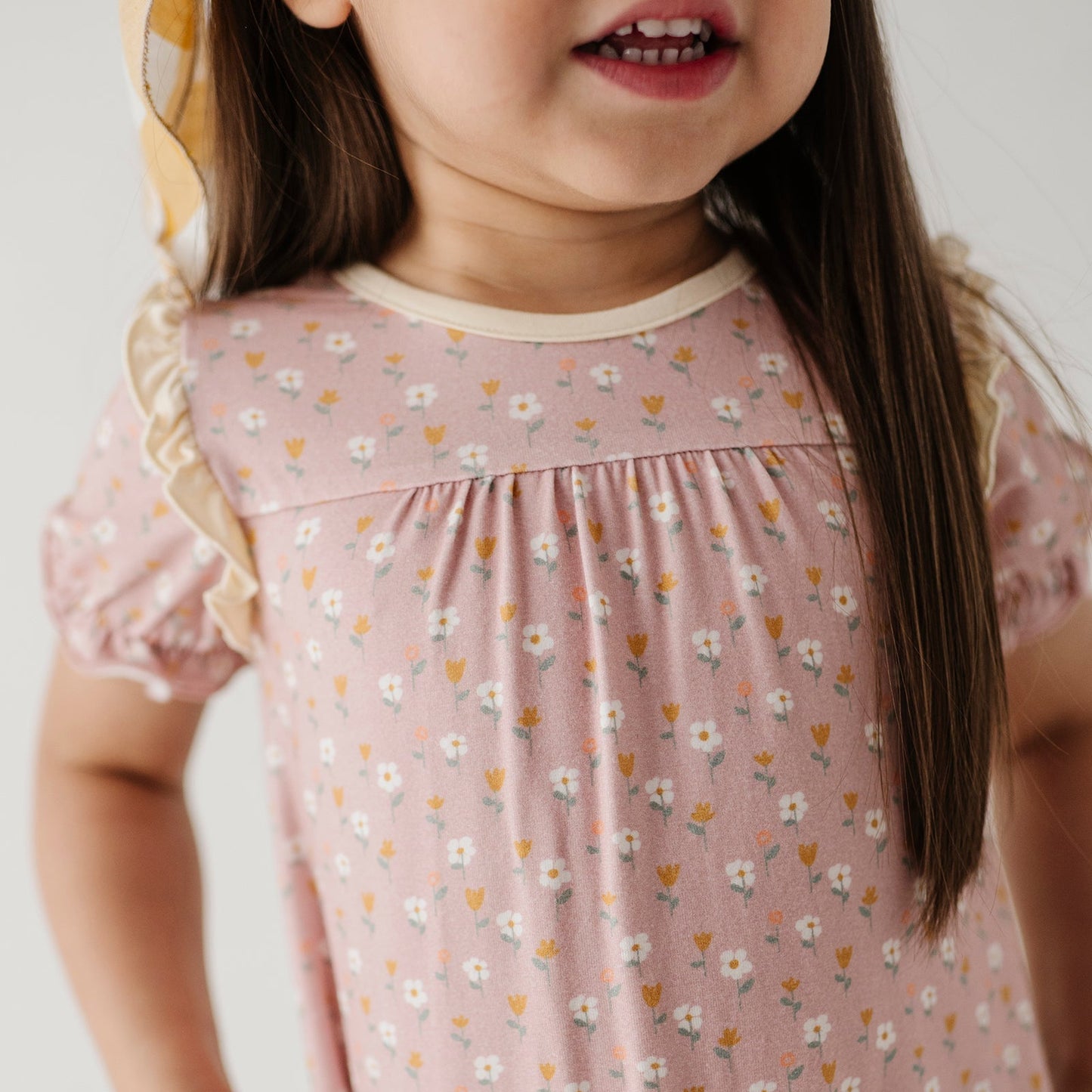 Girls Bamboo Viscose Nightgown - Soft Kids Sleepwear | babysprouts