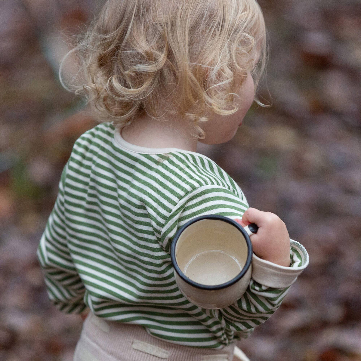 Little Green Radicals Organic Cotton Bodysuit 2 Pack - Olive Ducks