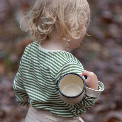 Little Green Radicals Organic Cotton Bodysuit 2 Pack - Olive Ducks