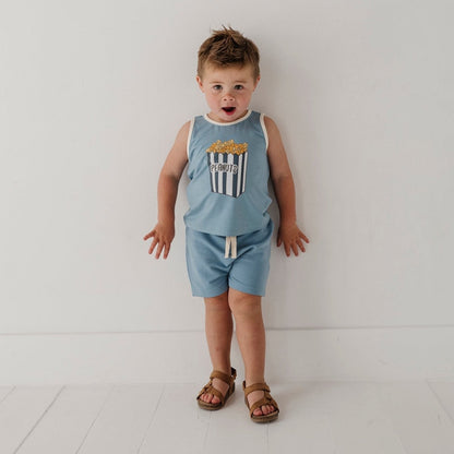 Kids Bamboo Terry Harem Shorts | babysprouts