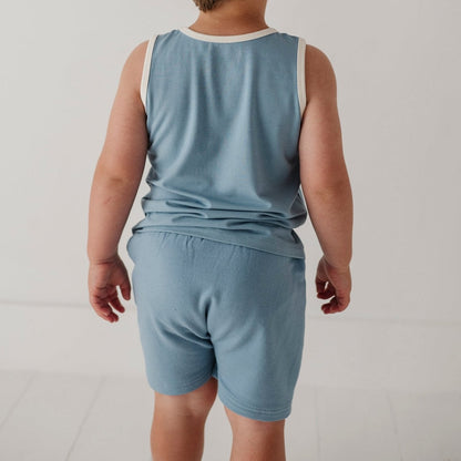 Kids Bamboo Terry Harem Shorts | babysprouts