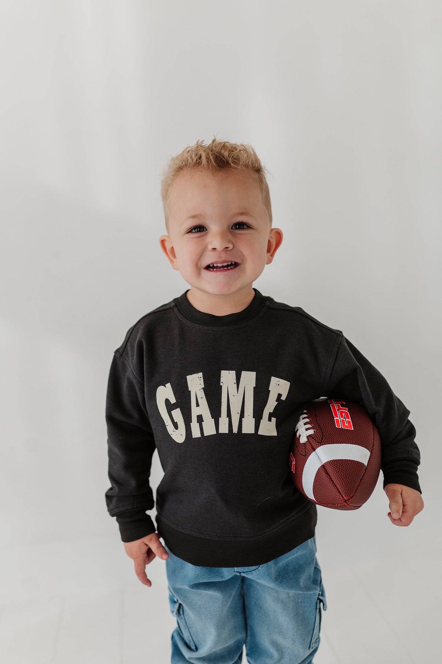 Bamboo Boxy Sweatshirt - Game