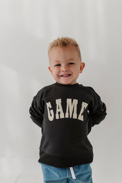Bamboo Boxy Sweatshirt - Game