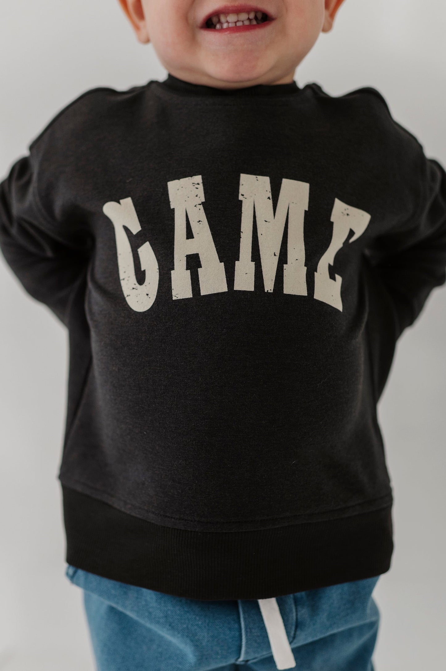Bamboo Boxy Sweatshirt - Game