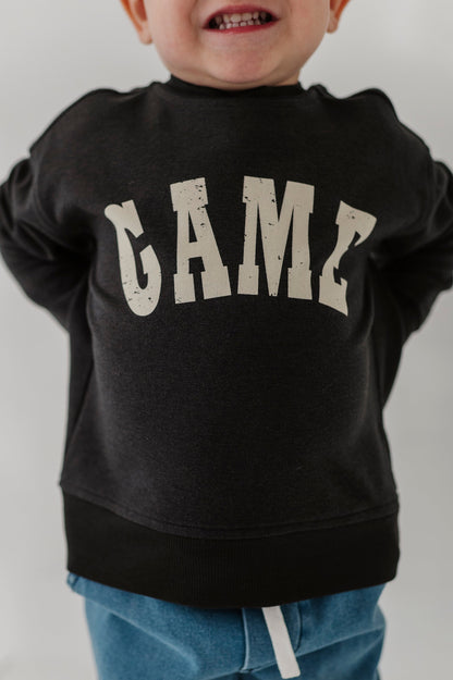 Bamboo Boxy Sweatshirt - Game