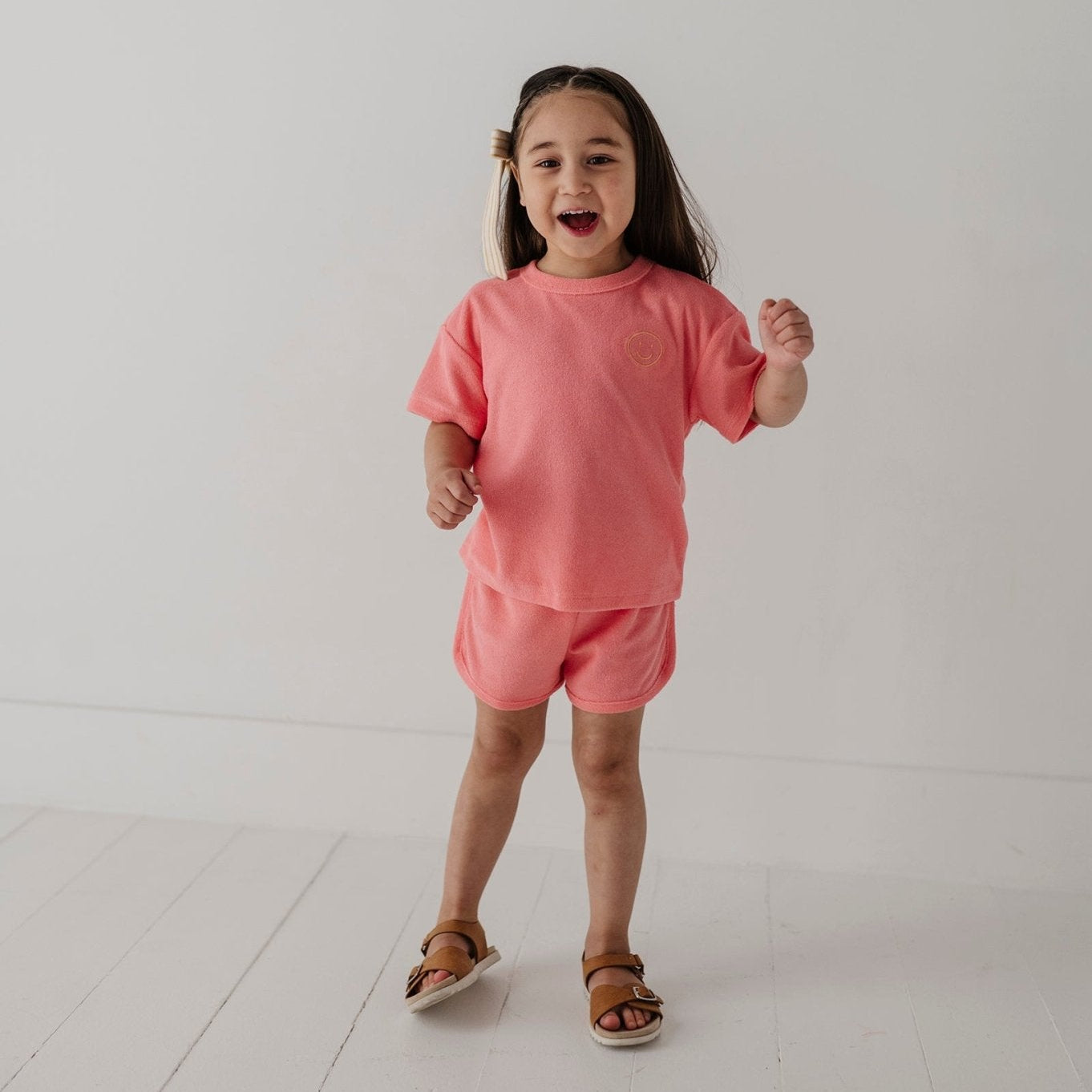 Cotton Terry Short Sleeve Set - Various Colors | Babysprouts