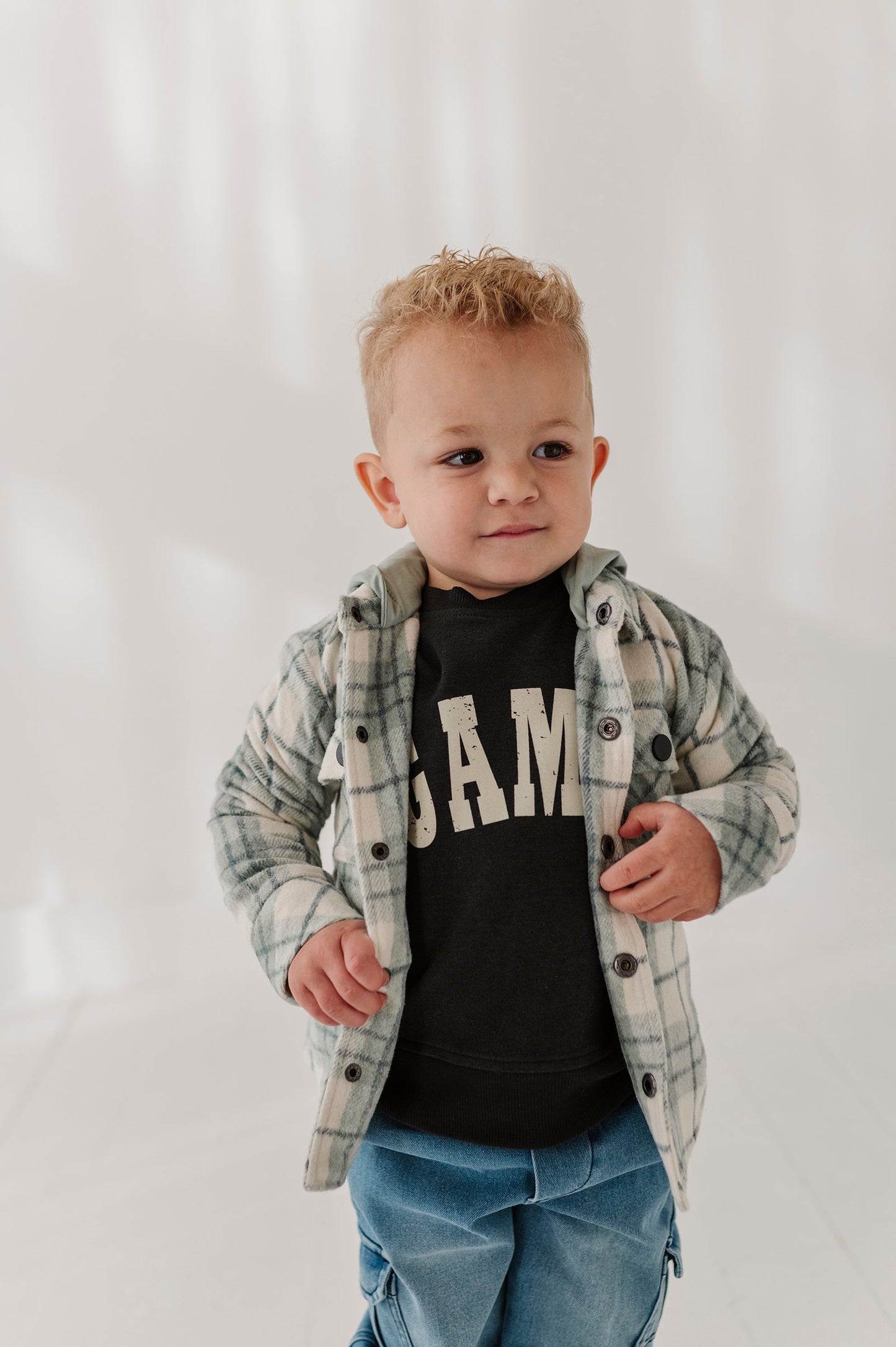 Bamboo Boxy Sweatshirt - Game