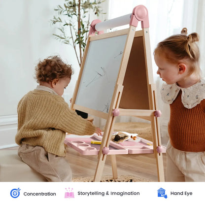 Magnitales Easel & Paper Roll Set