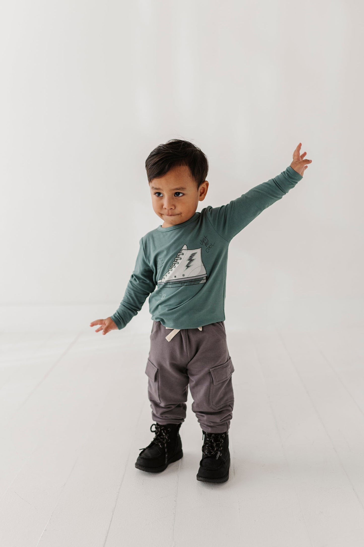 Bamboo Cargo Pants - Tornado Gray