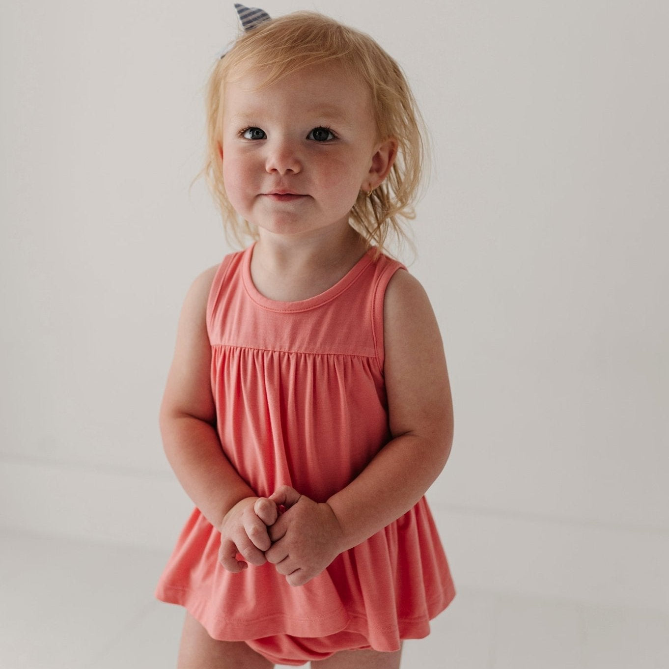 Bamboo Double Peplum & Bloomer Set - Baby Girl | babysprouts