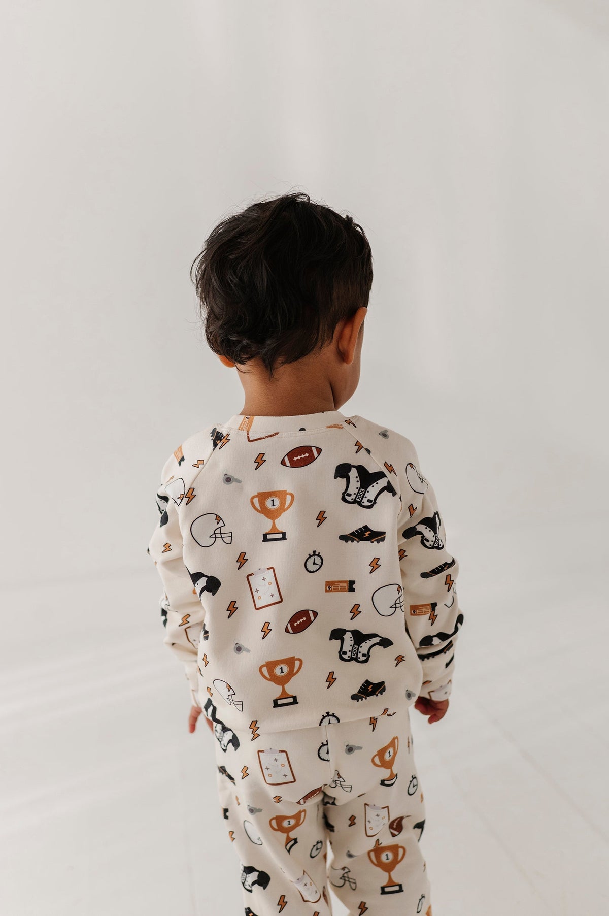 Bamboo Raglan Sweatshirt - Football