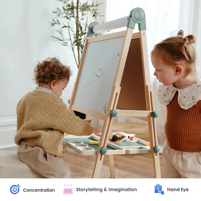Magnitales Easel & Paper Roll Set