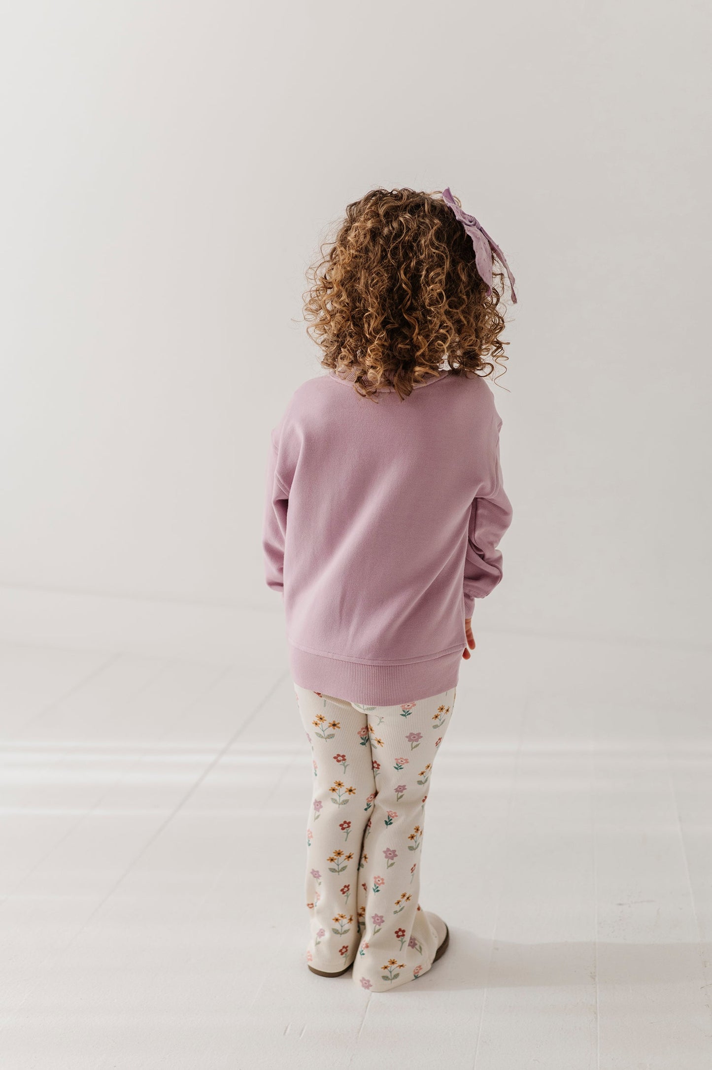Bamboo Flare Pants - Meadow Bloom