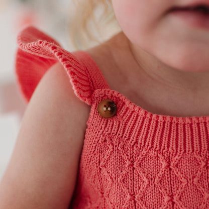 Cotton Knit Sweater Bodysuit - Baby Girl | babysprouts