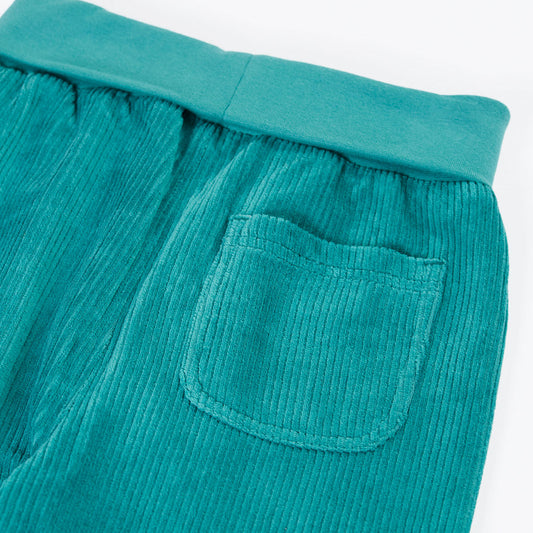 Frugi Organic Cotton Corduroy Pants- Teal