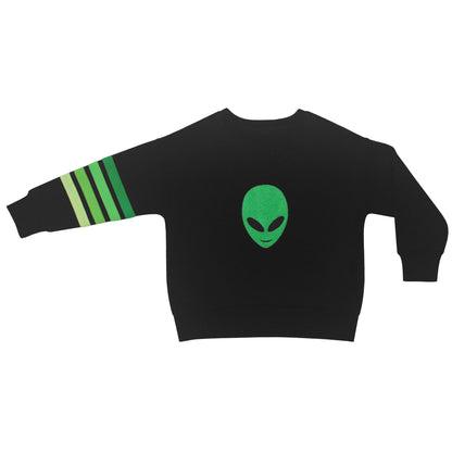 Alien Crewneck Sweatshirt - Organic Cotton & Recycled Polyester | Rebloomed Kids