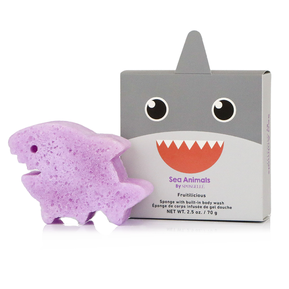 Body Wash Buffer 3-Pack - Sea Animals