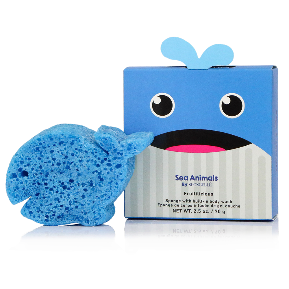 Body Wash Buffer 3-Pack - Sea Animals