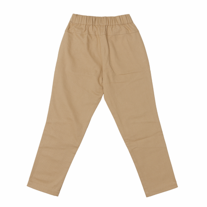Organic Cotton Twill Kids Pants with Reinforced Knees | Jackalo
