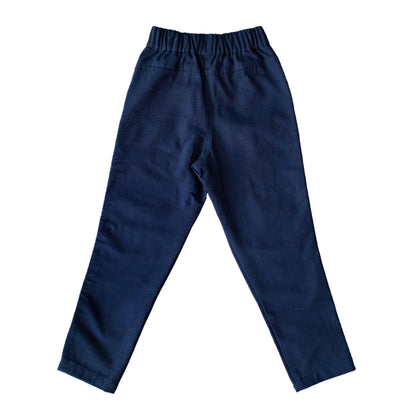 Organic Cotton Twill Kids Pants with Reinforced Knees | Jackalo