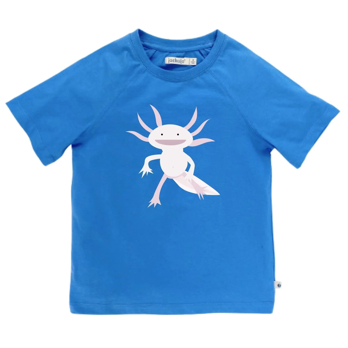 Organic Cotton Axolotl Graphic T-Shirt | Jackalo