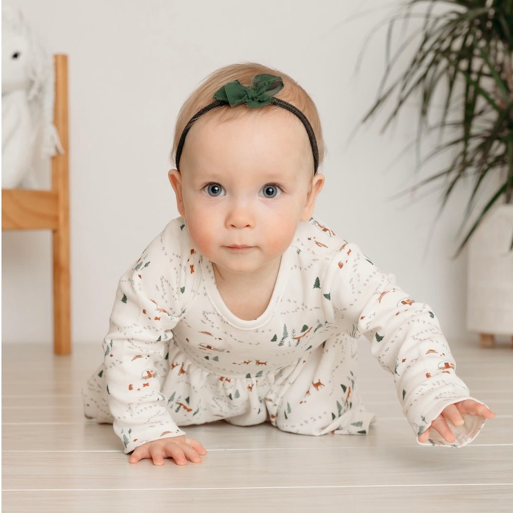 Into the Woods Long Sleeve Twirl Dress - Finn + Emma