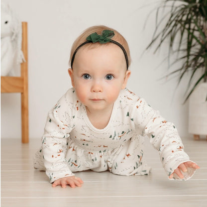 Into the Woods Long Sleeve Twirl Dress - Finn + Emma