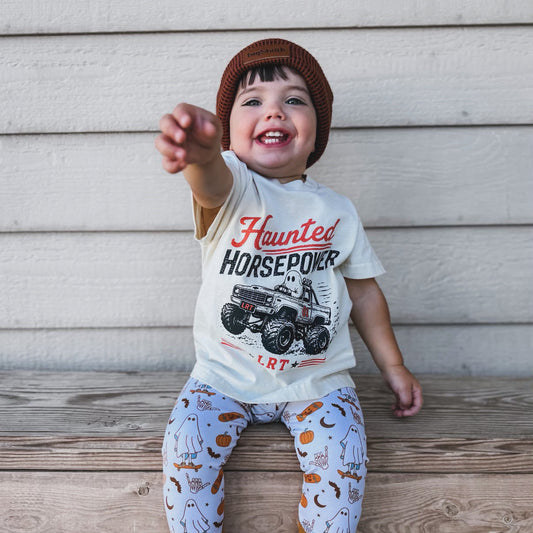 Organic Cotton Short Sleeve T-Shirt - Haunted Horsepower