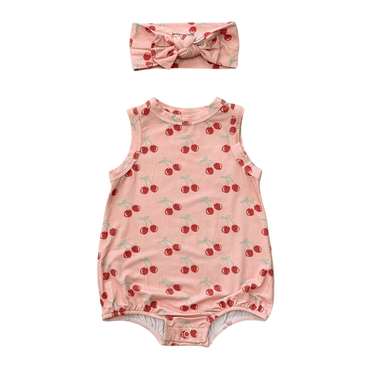 Bamboo Bubble Bodysuit Set - Baby Girl | babysprouts