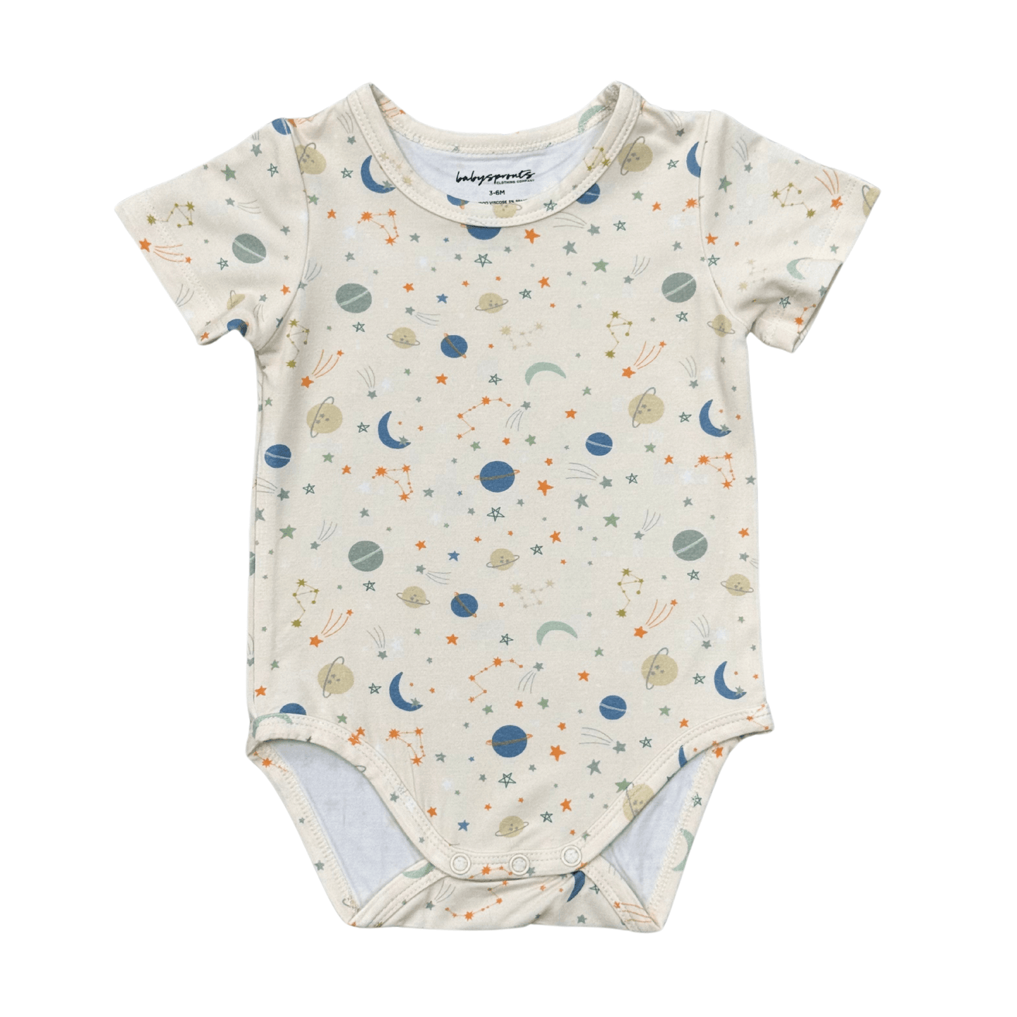 Bamboo Viscose Baby Bodysuit - Fun Prints | babysprouts