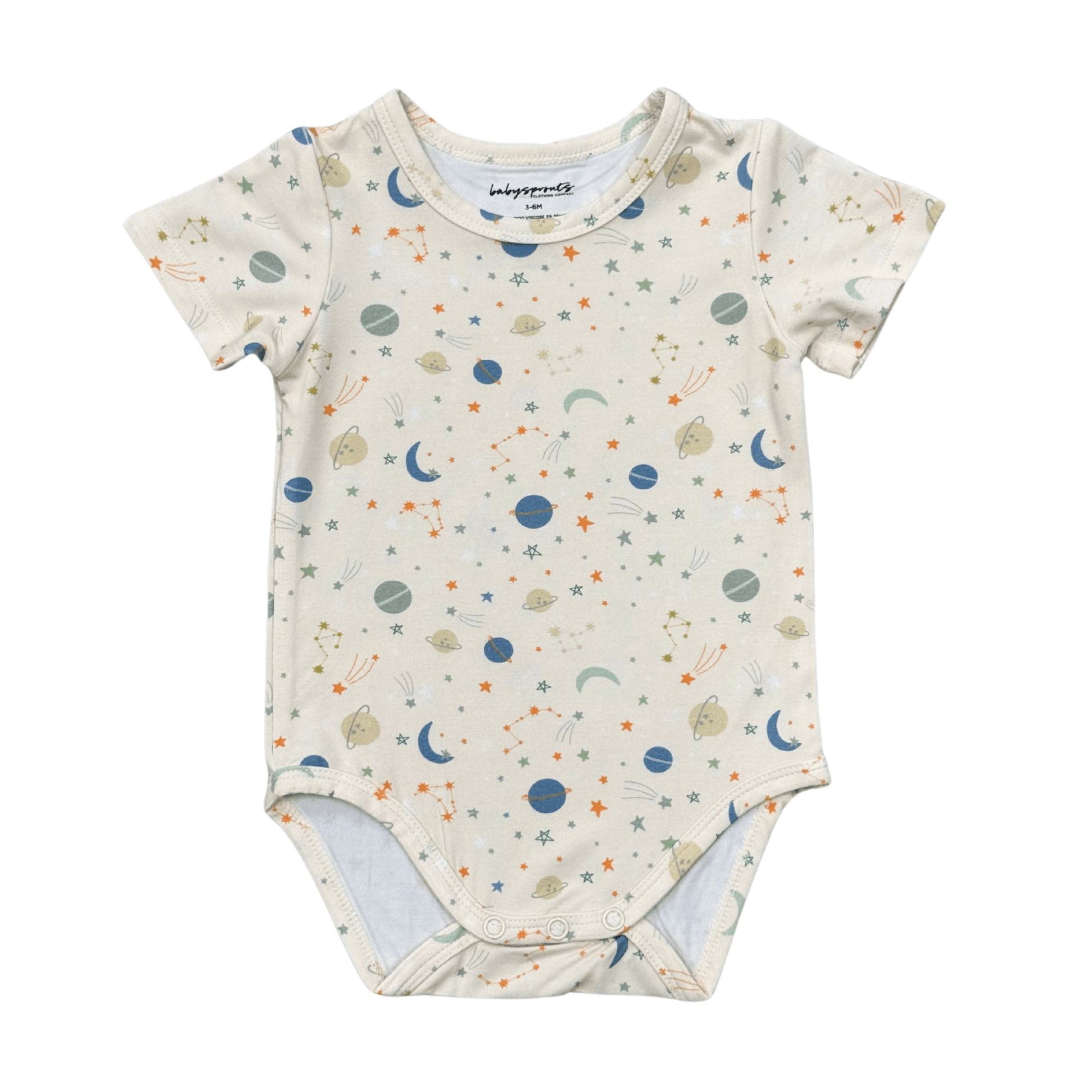 Bamboo Viscose Baby Bodysuit - Fun Prints | babysprouts