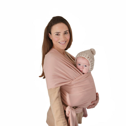 Mushie Organic Cotton Baby Wrap Carrier