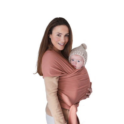 Mushie Organic Cotton Baby Wrap Carrier