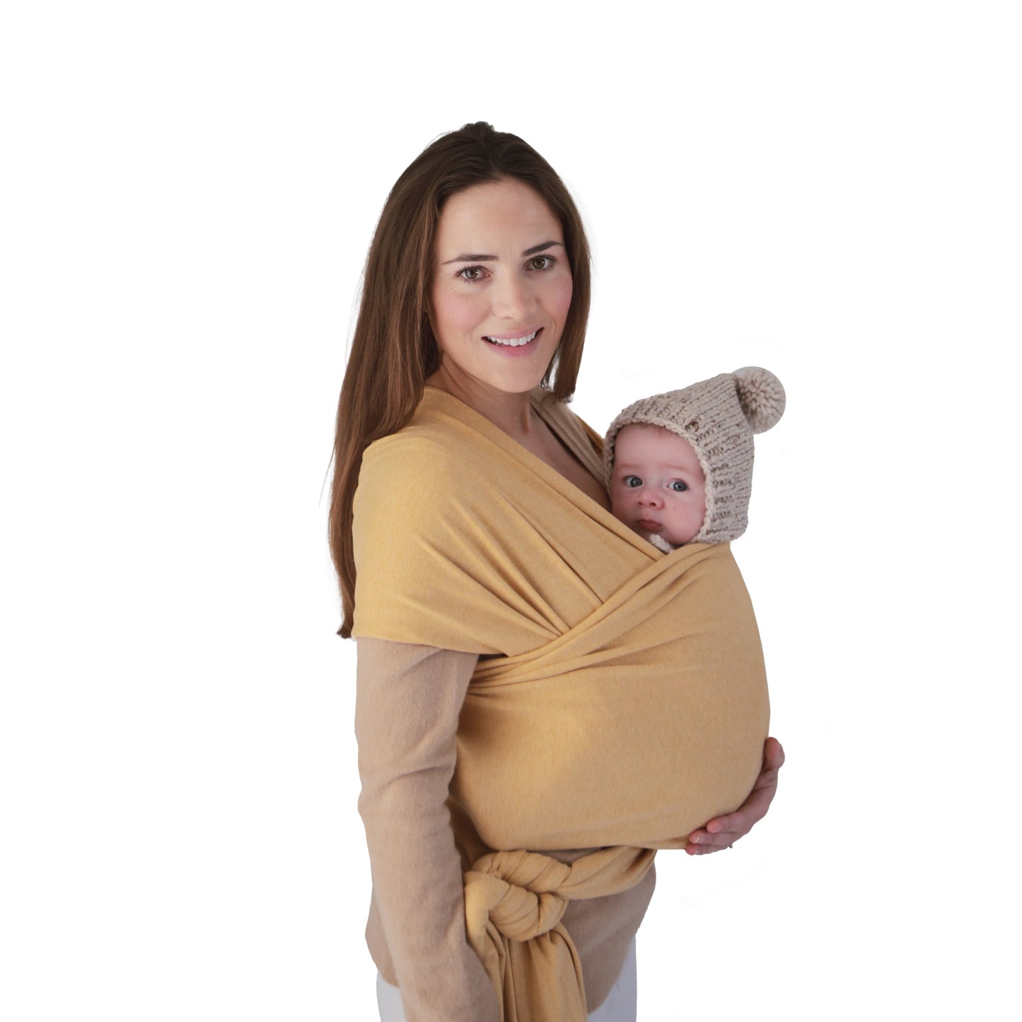Mushie Organic Cotton Baby Wrap Carrier