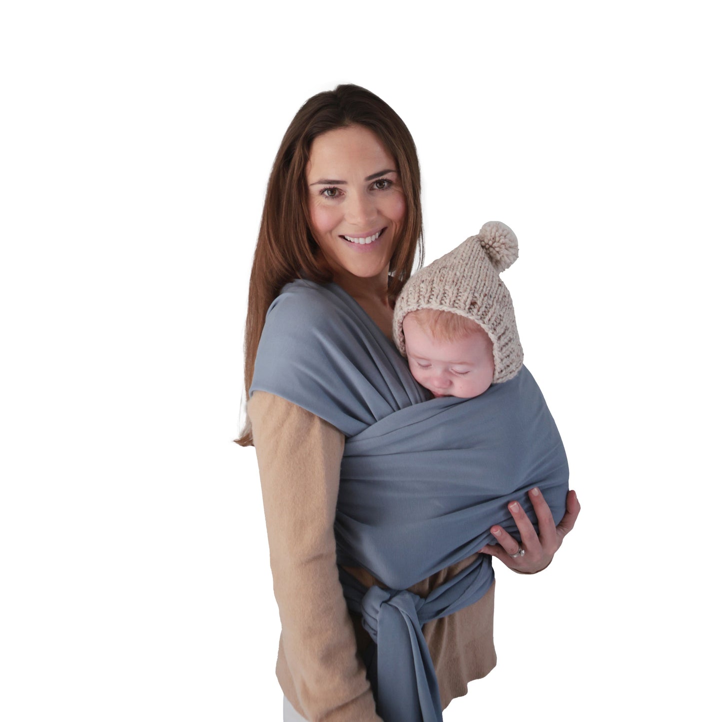 Mushie Organic Cotton Baby Wrap Carrier