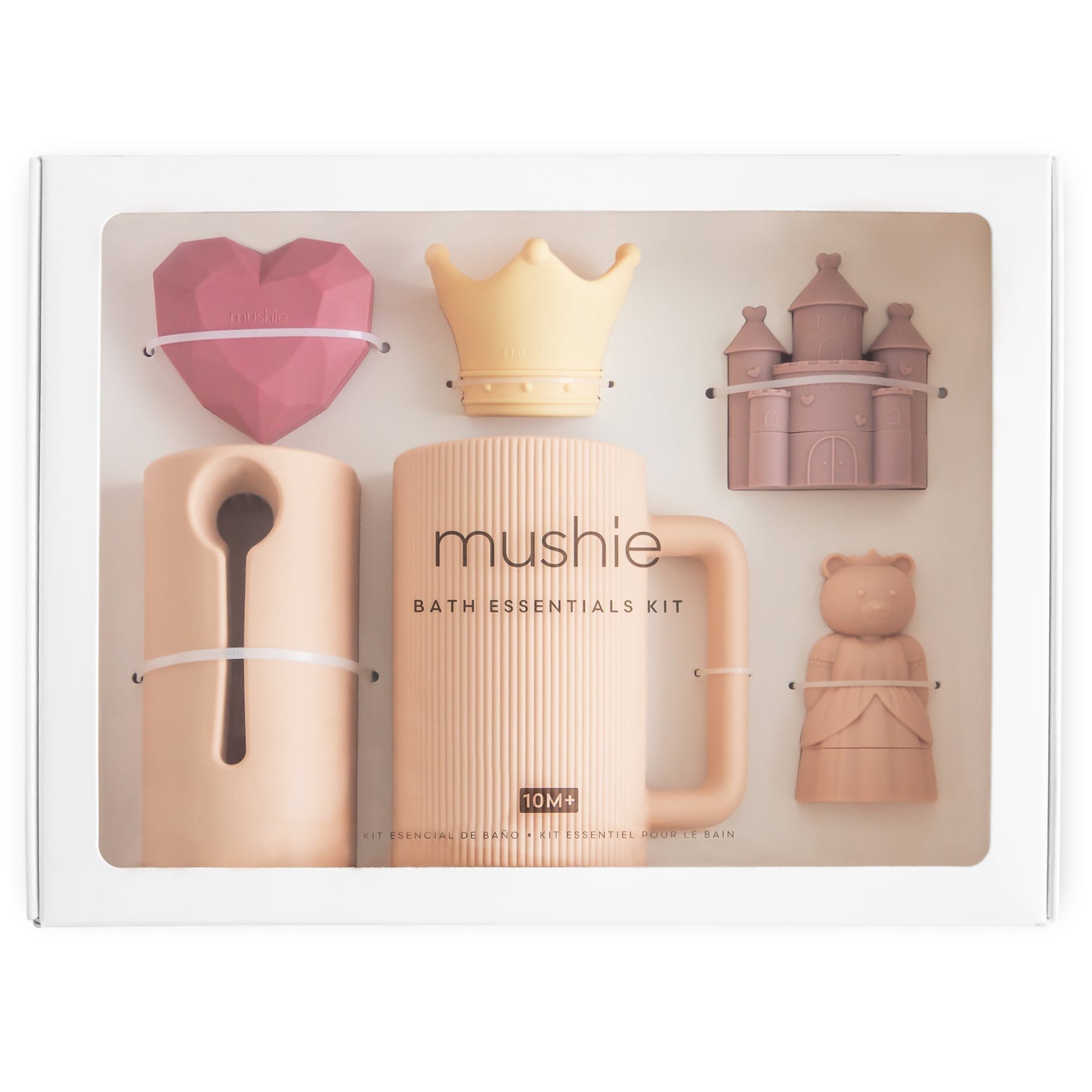 Silicone Bath Essentials Kit - Princess Theme | Mushie