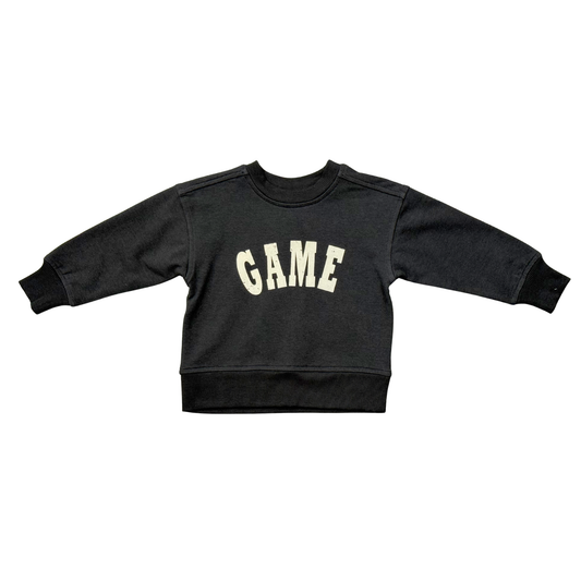 Bamboo Boxy Sweatshirt - Game