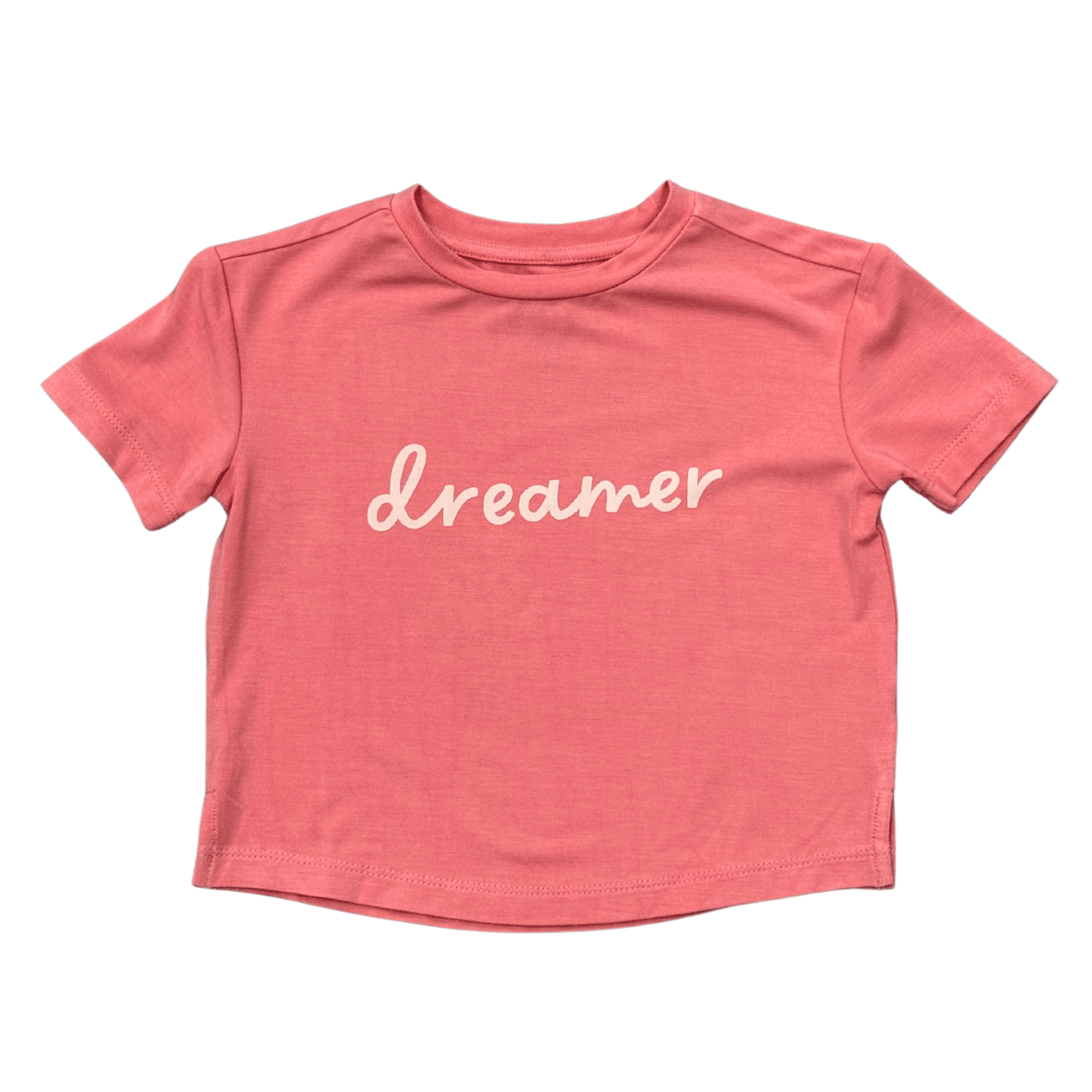 Girls' Bamboo Viscose Boxy Tee - Dreamer | babysprouts