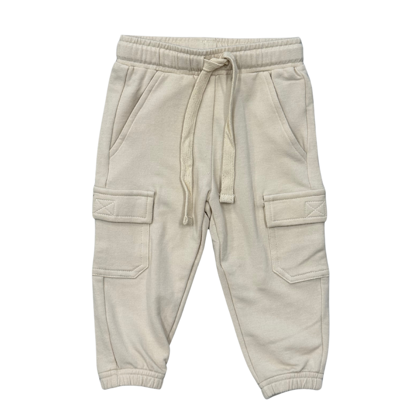 Boys Bamboo Terry Cargo Pants - Durable Kids Pants | babysprouts