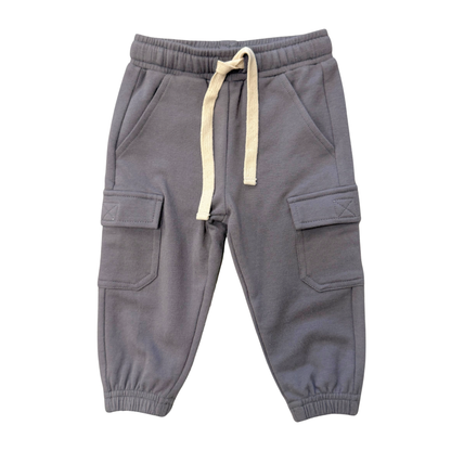Bamboo Cargo Pants - Tornado Gray