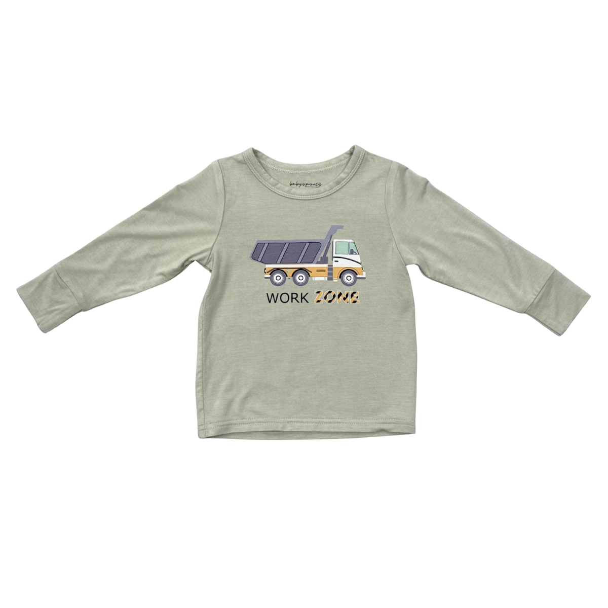 Bamboo Long Sleeve Tee - Work Zone